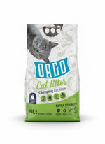 orgo white cat litter green apple 10l