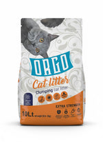 orgo white cat litter jasmine 10l