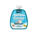 Petmetro Cat Creamy Treat Support Hair & Bright Coat Salmon and Fish Oil 60g