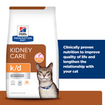 Hill's K/D Kidney Care dry food for Cat With Chicken1.5 Kg