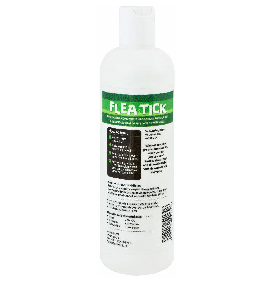 Pets Republic Flea & Tick Shampoo Almond Oil 500ml
