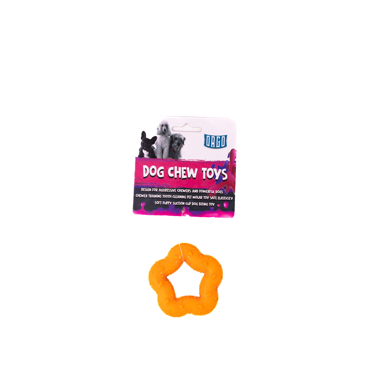 Orgo Star Shaped Dog Chew Toy