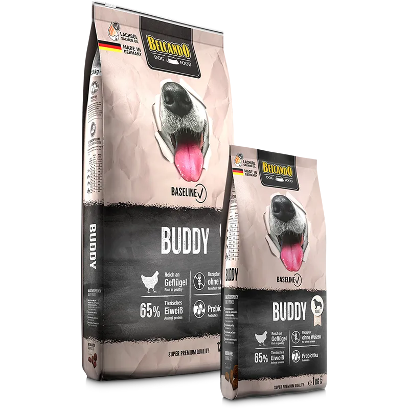 Belcando Baseline Buddy Dry Food with poultry for S to XL Breed Adult Dogs 1 kg