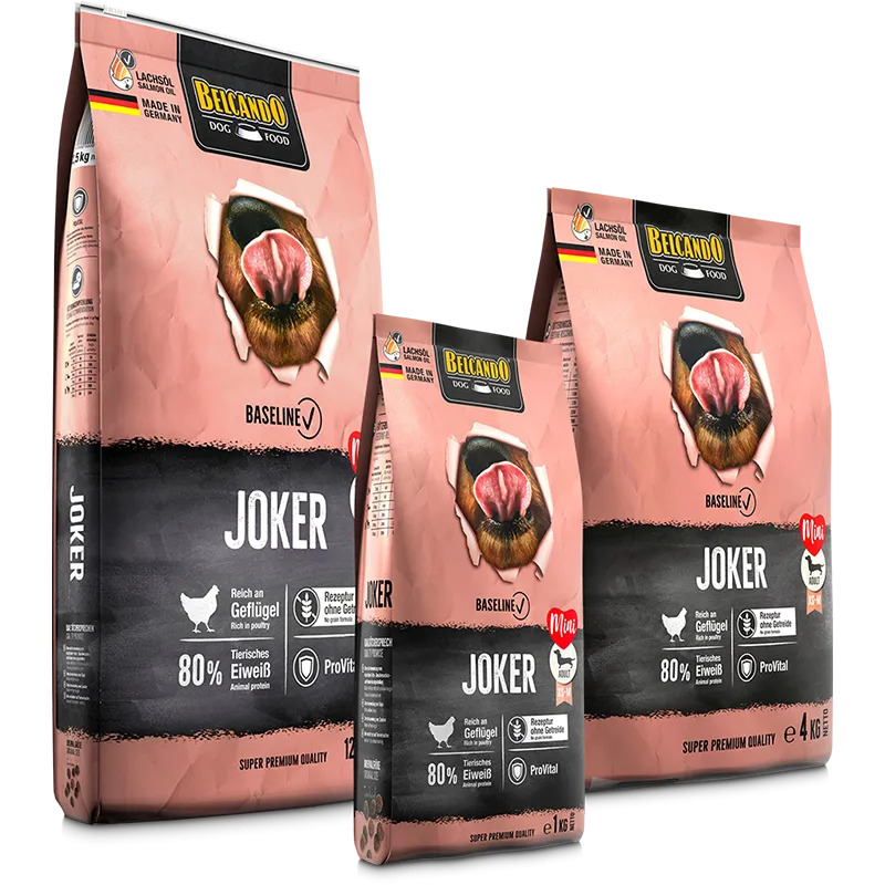 Belcando Baseline Joker Gf Dry Food for adult XS to M with Poultry 12.5 kg