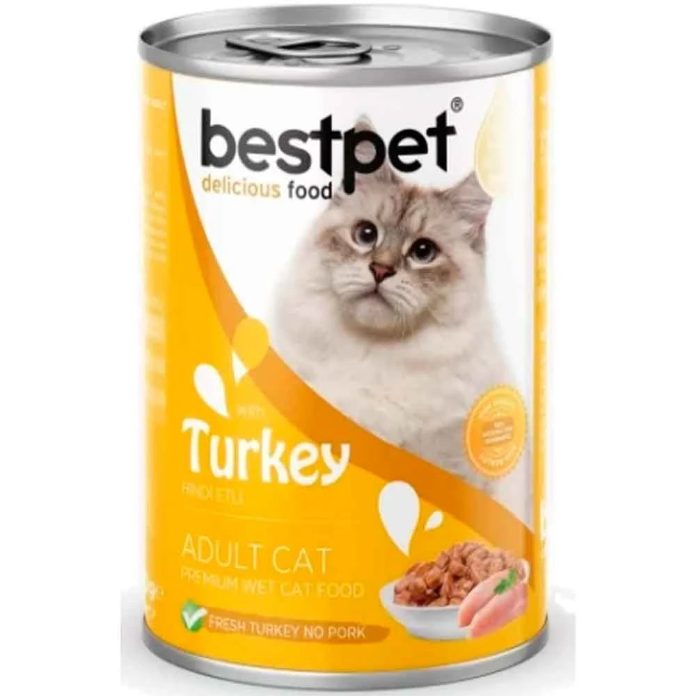 Best Pet Adult Cat With turkey 400g