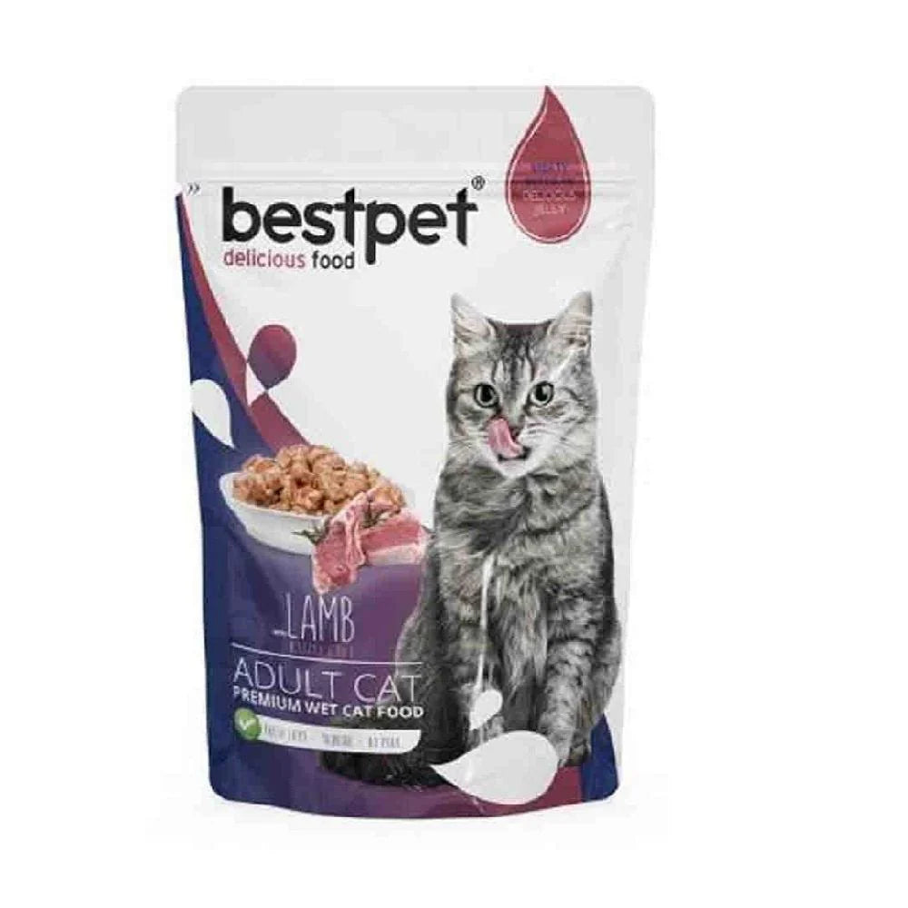 Best Pet Adult Cat Pouch Lamb 85g