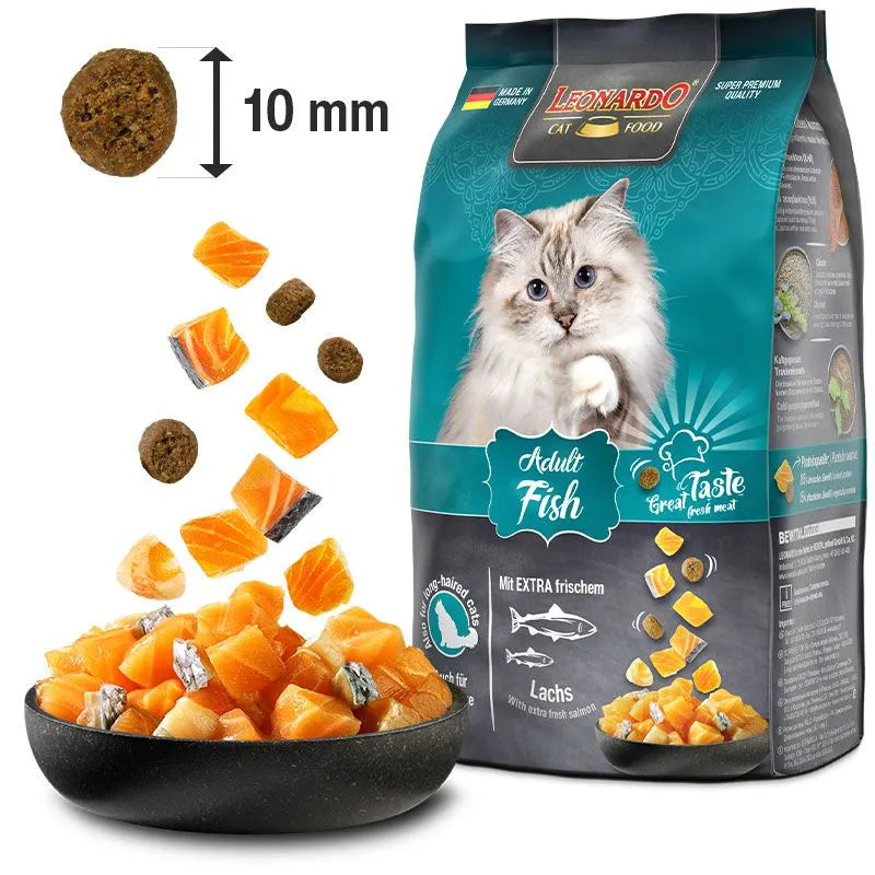 Leonardo Dry Food For Adult Cats With Fish 1.8 kg