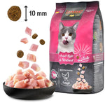 Leonardo Dry Food For Adult Cats Light and Sterilised With Poultry 1.8 kg