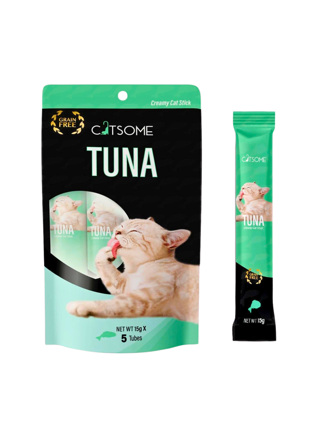 CATSOME Creamy Cat Stick Tuna 75g (5 sticks/pack)