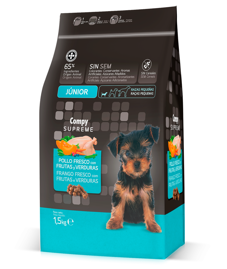 Compy Supreme Junior Dry Food 1.5Kg