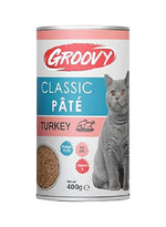 Groovy Wet Food For Cats Classic pate turkey 400g