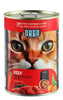 orgo canned food for cat beef with veg & soup 400g