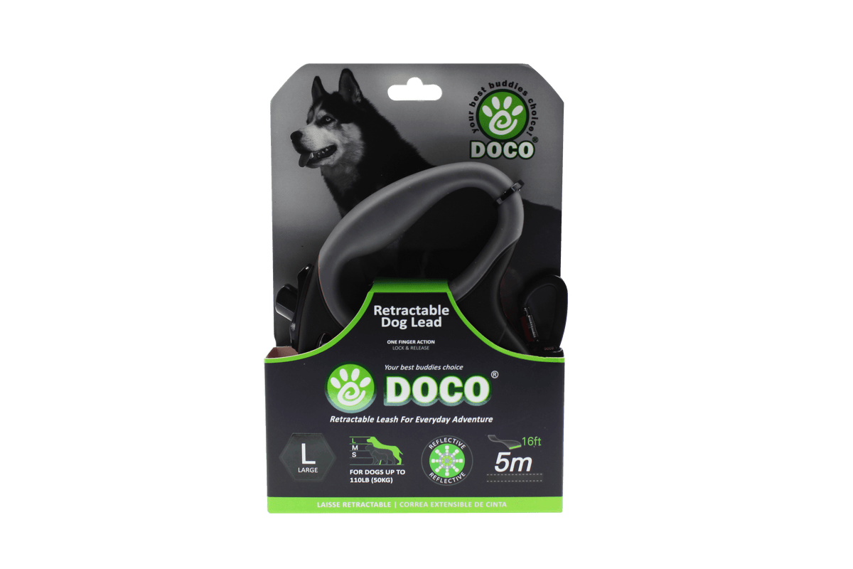 DOCO® ALL DAY ADVENTURE RETRACTABLE DOG LEASH