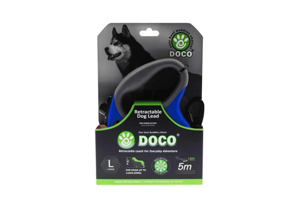DOCO® ALL DAY ADVENTURE RETRACTABLE DOG LEASH