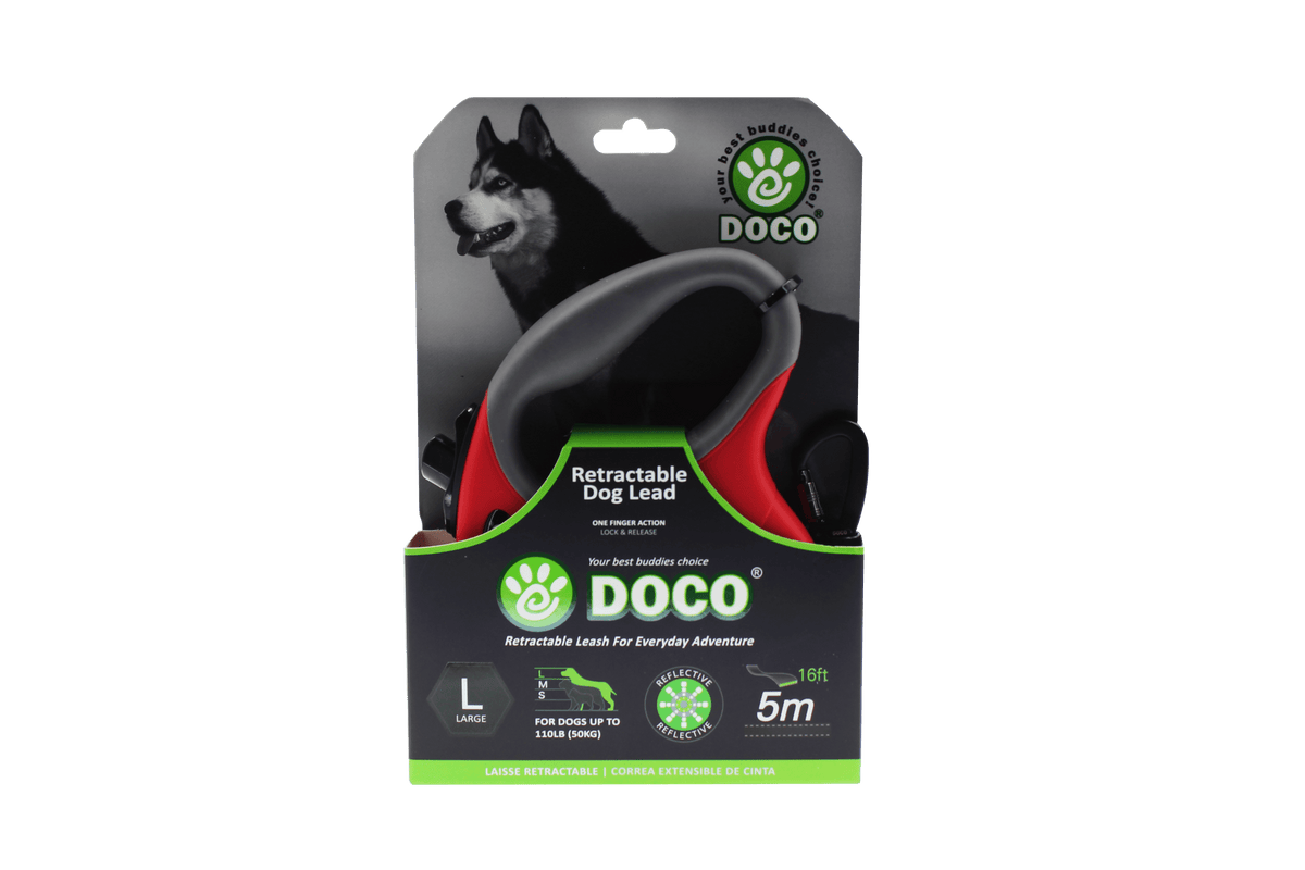 DOCO® ALL DAY ADVENTURE RETRACTABLE DOG LEASH