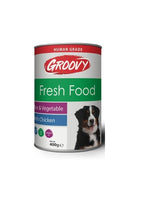 Groovy Wet Food For dogs fresh food chicken 400g