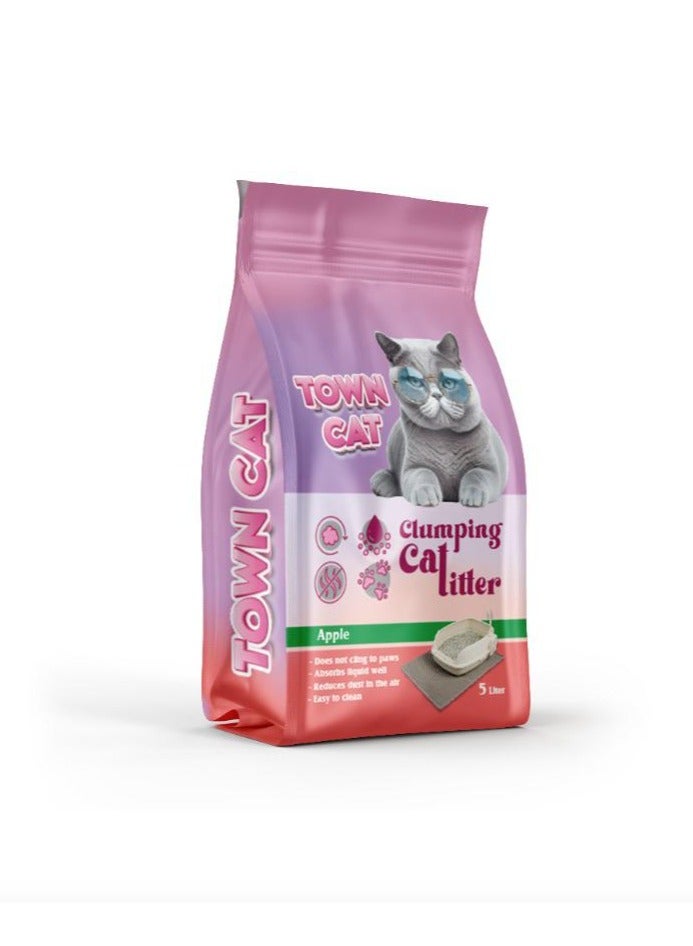 Town Cat Litter Apple 5L
