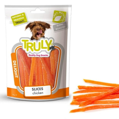 Truly Dog Snacks Delight Slices Chicken 90g