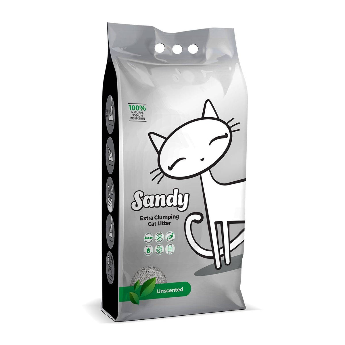 SANDY CAT LITTER EXTRA CLUMPING UNSCENTED 5 KG