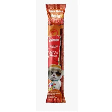 Juicy Bites Meaty Stick SalmonFor Cat 1Pes