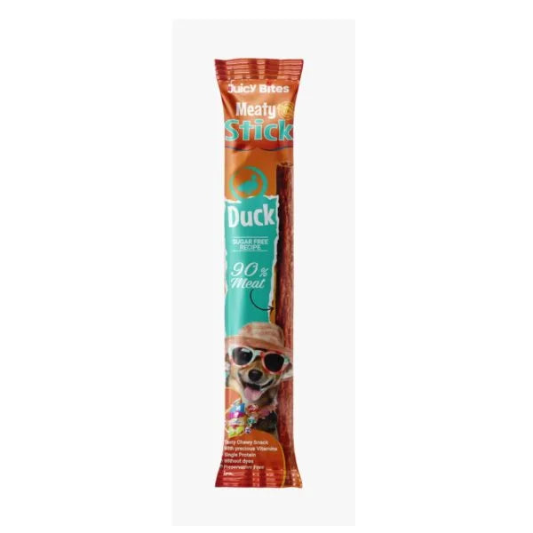 Juicy Bites Meaty Stick Duck For Dog 1Pes