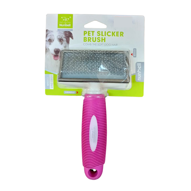 Nunbell Pet Slicker Bruch Small Comb The Soft Dog Hair