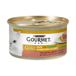 GOURMET PURINA GOLD WITH DUCK and CARROTS 85 GR