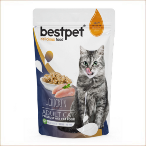 Best Pet Adult Cat Pouch Chicken 85g