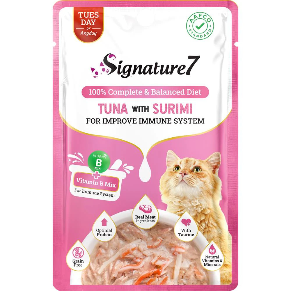 Signature7 tuna with surimi for improve immune system 50g
