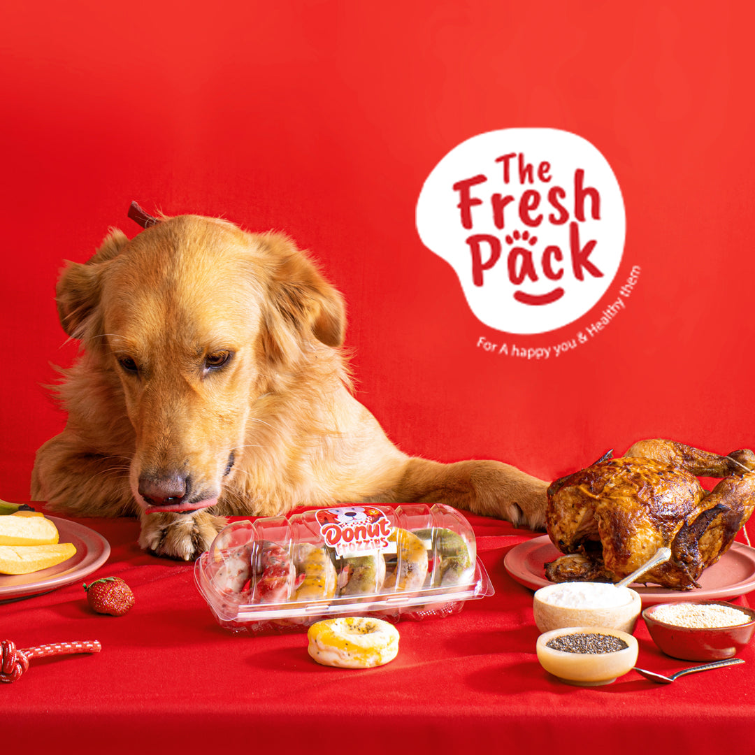 The Fresh Pack Dog Vitamin Treats - Donuts Frozzies