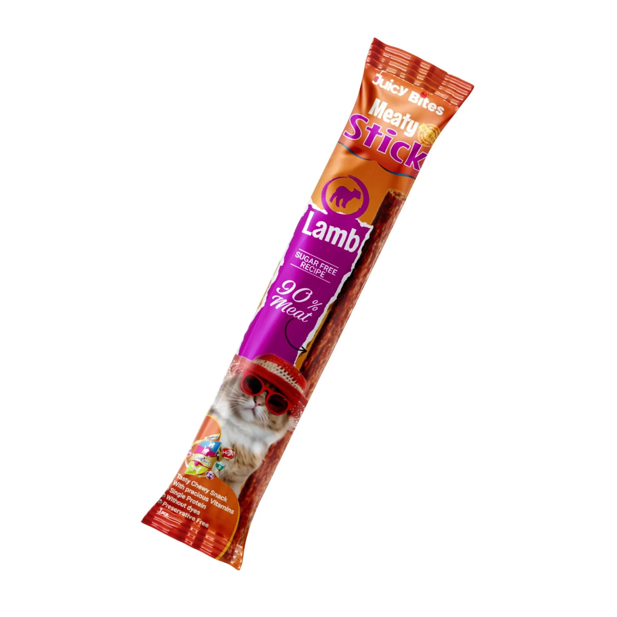 Juicy Bites Meaty StickLamb For Cat 1Pes