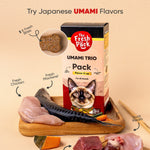 The Fresh Pack UMAMI Trio For cats - Collection - 450 Grams