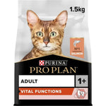 Pro Plan Vital Functions Dry Food with Salmon for Adult Cats1.5 kg
