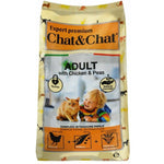 Chat & Chat Dry Food with Chicken andPeas for Adult 900gr