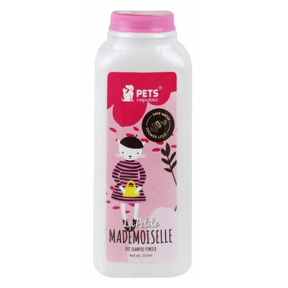 Pets Republic Dry Shampoo Powder La Petite Mademosile 200g