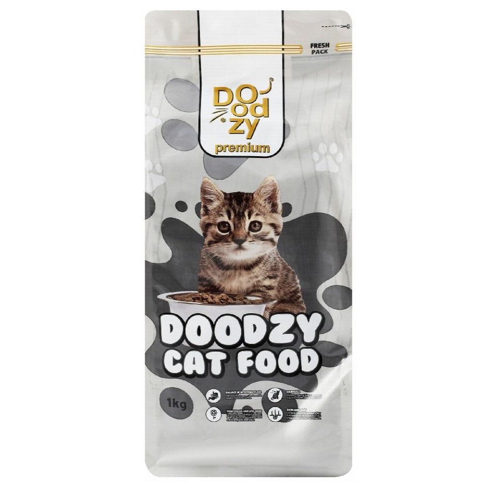 Doodzy Premium Dry Food for Adult Cats 1kg