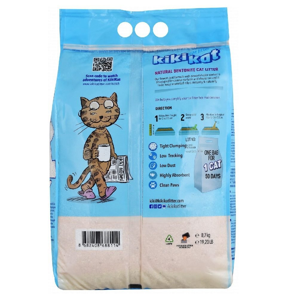 Kiki cat litter cleany scented 10L