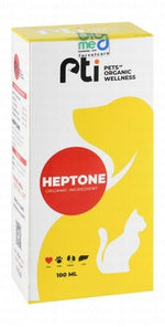 PTI Organic Wellness Heptone Pet Supplement,100Ml